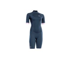 ION Element Shorty wmn kurzarm 2/2 Back-Zip Neoprenanzug dark Blue 2023-36/S