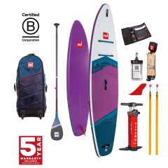 Red Paddle Co Sport Purple 11'3" x 32" x 4.7" MSL + Red Paddle Co Hybrid 3Pcs Paddle 2025