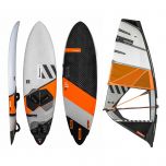 RRD Freestyle Wave BLKRBN Windsurf Set mit RRD Move Segel 2021 
