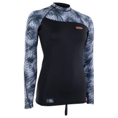 ION Neo Top 2/2 LS Damen-black-flowers-36/S