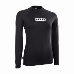 ION Promo Rashguard Damen langarm Shirt-36/S-schwarz
