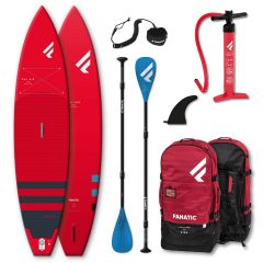 Fanatic Package Ray Air/Pure rot SUP Set inkl. Paddel 2023
