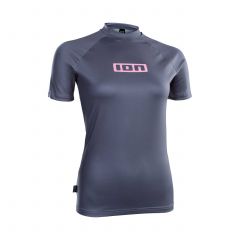 ION Promo Rashguard Damen kurzarm Shirt 2024-42/XL-stahlblau