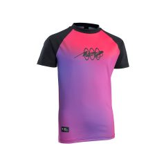 ION Capture Rashguard SS Mädchen pink gradient 2023