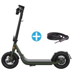 Egret X+ forest green E-Scooter mit Straßenzulassung und Egret Schloss