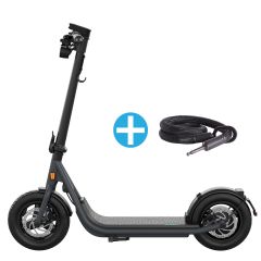 Egret X+ graphit grey E-Scooter mit Straßenzulassung und Egret Schloss