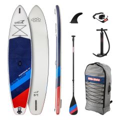 SET White Water FUNTOUR 11'4" x 32" x 6" mit Carbon Nylon Paddel
