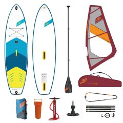 JP WindsupAir LE mit JP Vision Rigg inkl. Paddel  - SUP Windsurf Set 2021