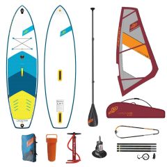 JP WindsupAir LE mit JP Vision Rigg inkl. Paddel  - SUP Windsurf Set 2021