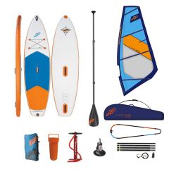 JP WindsupAir SL mit JP Vision Rigg inkl. Paddel  - SUP Windsurf Set 2024