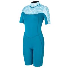 NeilPryde Spark Shorty kurzarm 2/2 Back Zip 2024 -40/L-petrol