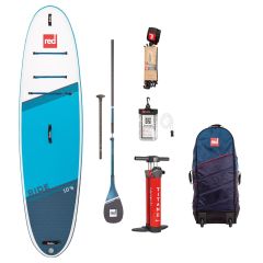 Red Paddle Co RIDE 10'6" x 32" x 4,7" MSL + Red Paddle Co 100% Carbon 3Pcs Paddle 20222