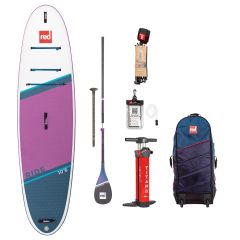 Red Paddle Co RIDE Purple 10'6" x 32" x 4,7" MSL + Red Paddle Co 100% Carbon 3Pcs Paddle 2022