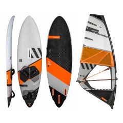 RRD Freestyle Wave BLKRBN Windsurf Set mit RRD Move Segel 2021 