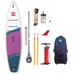 Red Paddle Co SPORT Purple 11'0" x 30" x 4,7" MSL + Red Paddle Co 100% Carbon 3Pcs Paddle 2022