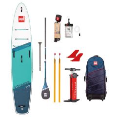 Red Paddle Co VOYAGER 12'0" x 28" x 4,7" MSL + Red Paddle Co 100% Carbon 3Pcs Paddle 2022