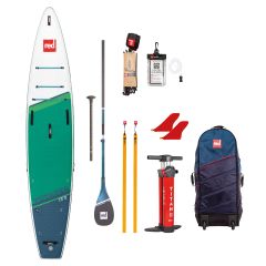 Red Paddle Co VOYAGER 13'2" x 30" x 6" MSL + Red Paddle Co 100% Carbon 3Pcs Paddle 2022