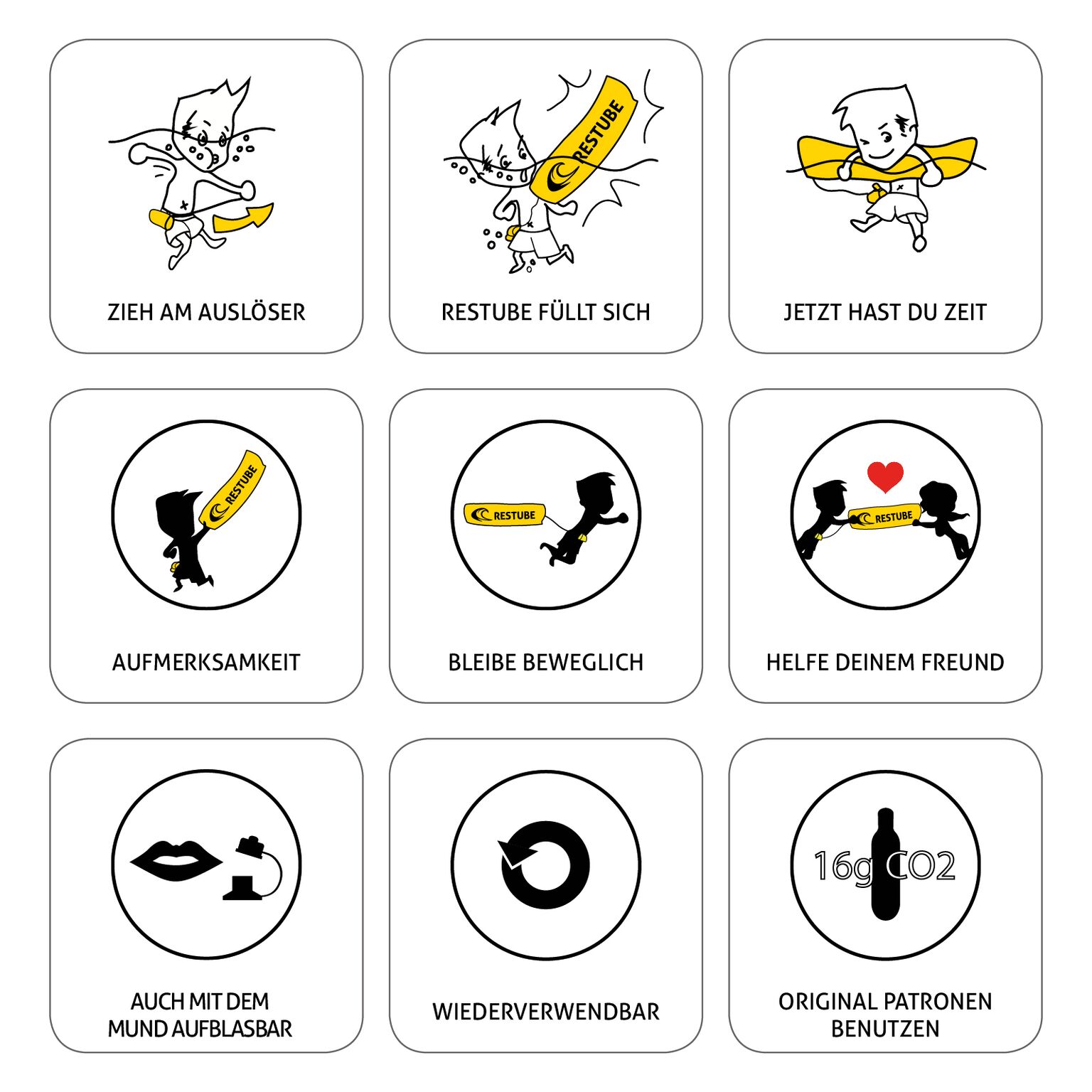 RESTUBE Features