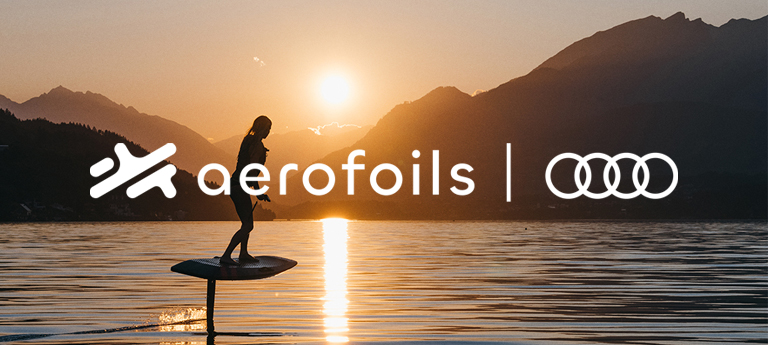 aerofoils Audi E-tron e Foil Boards