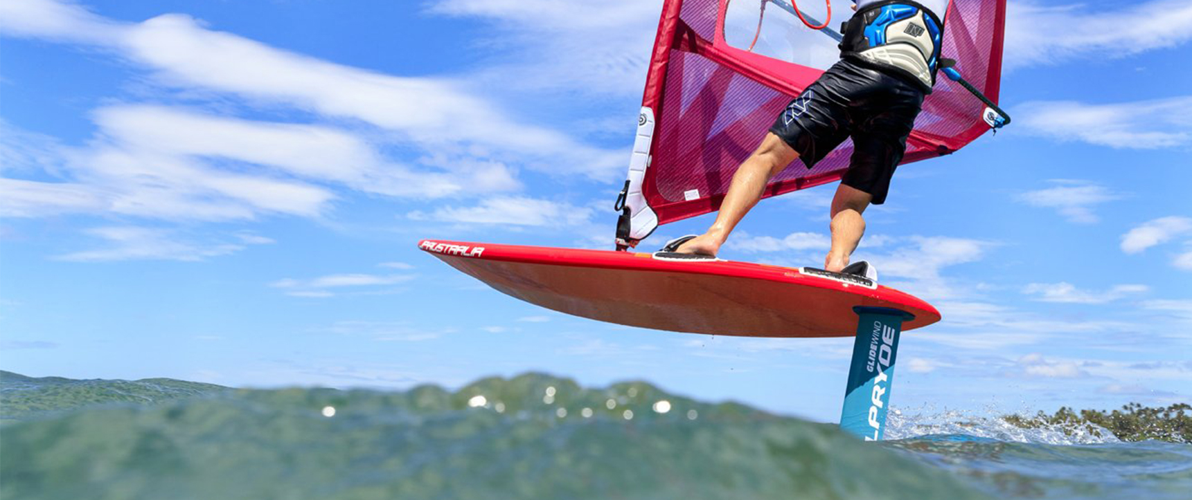 NP Glide Wind Foil in Action NP Glide Wind Foil in Action