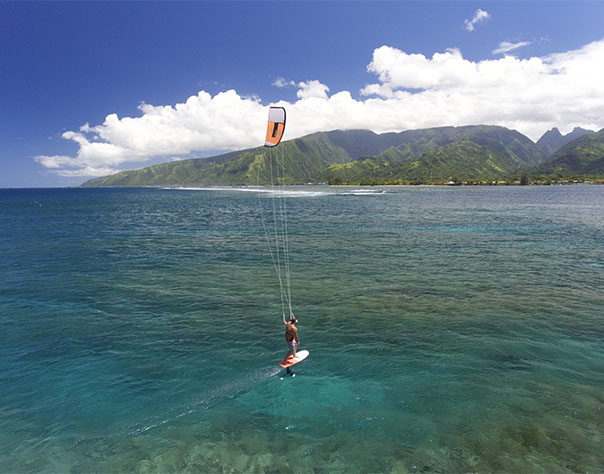 RRD Squid SH-Flight-Hydrofoil actionshot